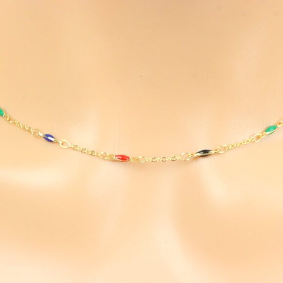 Minimalist Necklace Chain, Elegant Jewelry for Women & Girls | MLCRC1876 - Picture 5 of 10